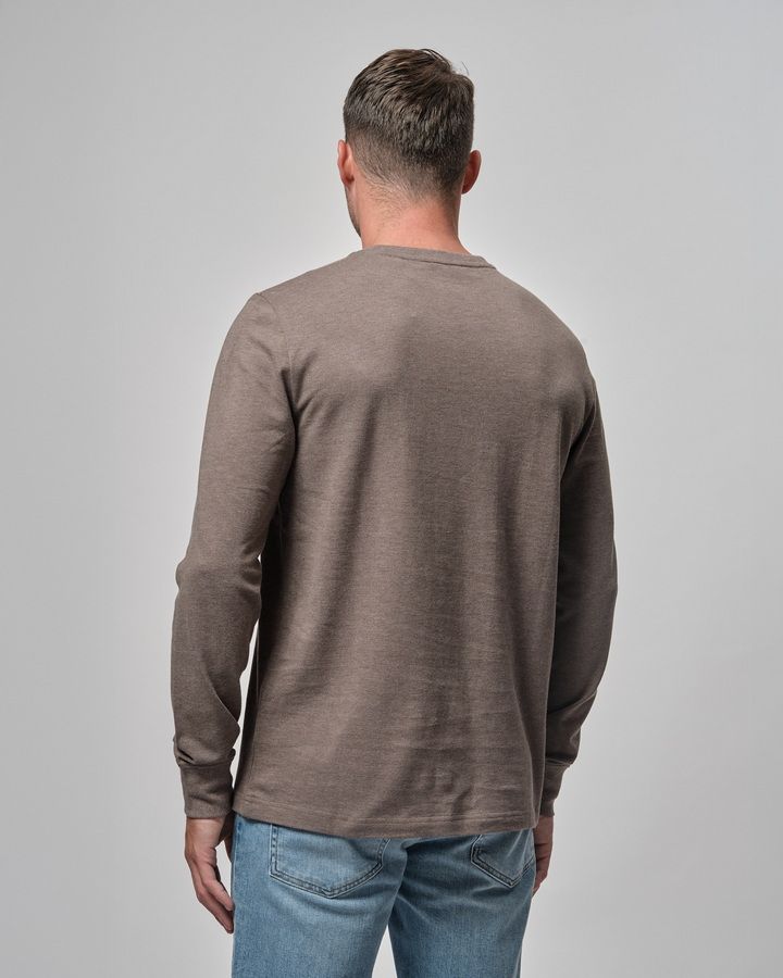 Slim Pique Long Sleeve T-Shirt