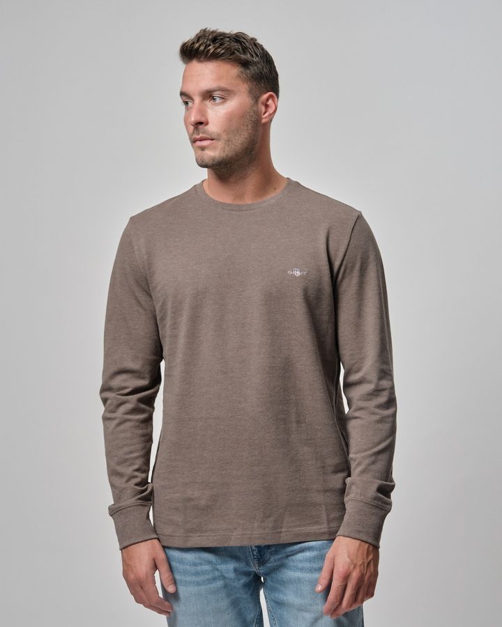 Slim Pique Long Sleeve T-Shirt