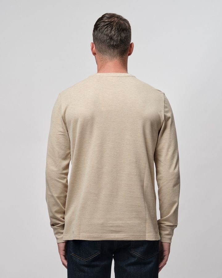 Slim Pique Long Sleeve T-Shirt