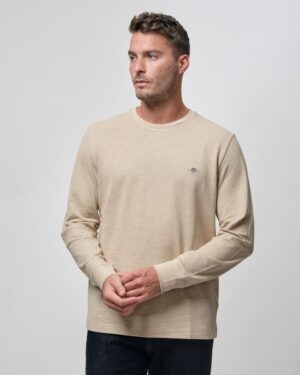 Slim Pique Long Sleeve T-Shirt