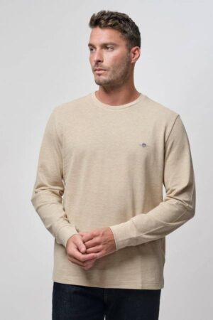 Slim Pique Long Sleeve T-Shirt