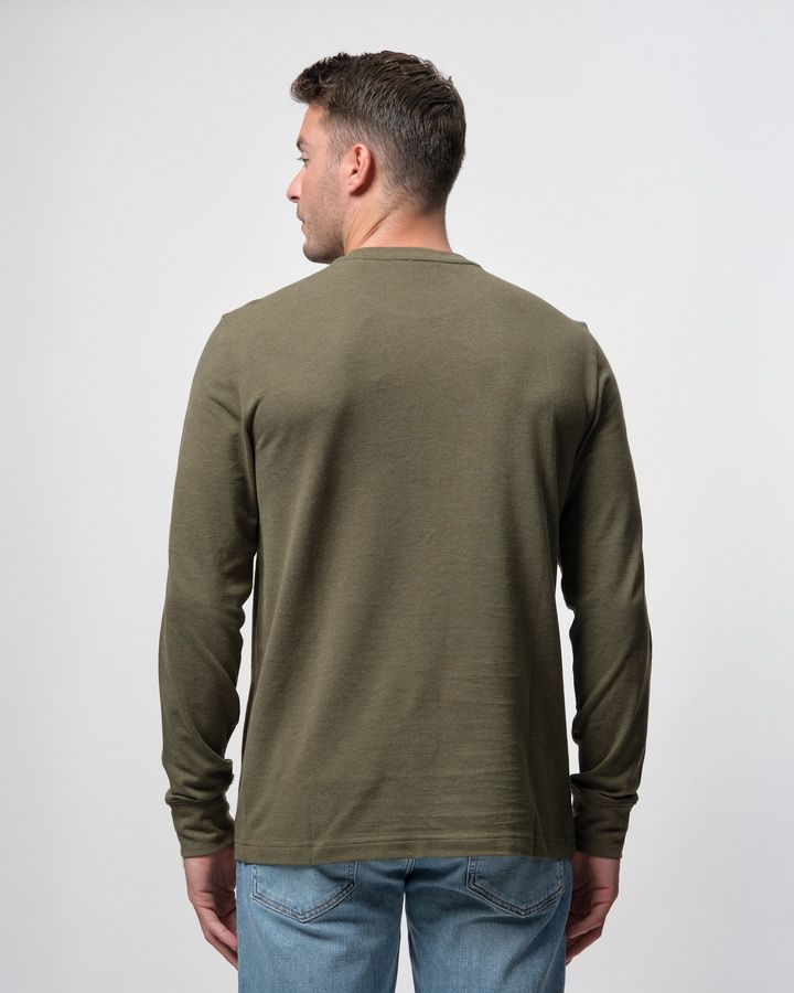 Slim Pique Long Sleeve T-Shirt