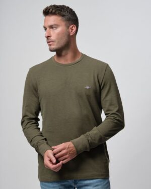 Slim Pique Long Sleeve T-Shirt