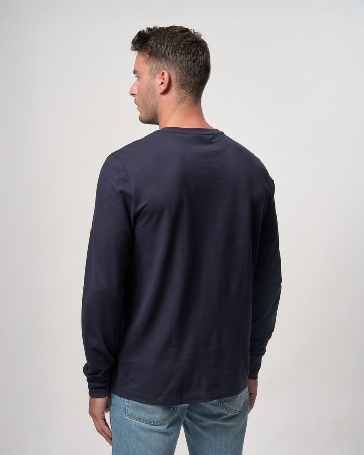 Slim Pique Long Sleeve T-Shirt