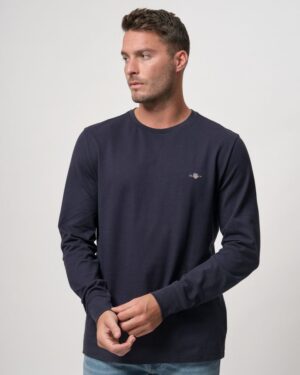 Slim Pique Long Sleeve T-Shirt