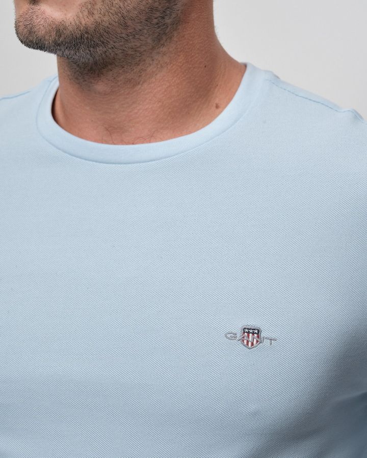 Slim Pique Long Sleeve T-Shirt