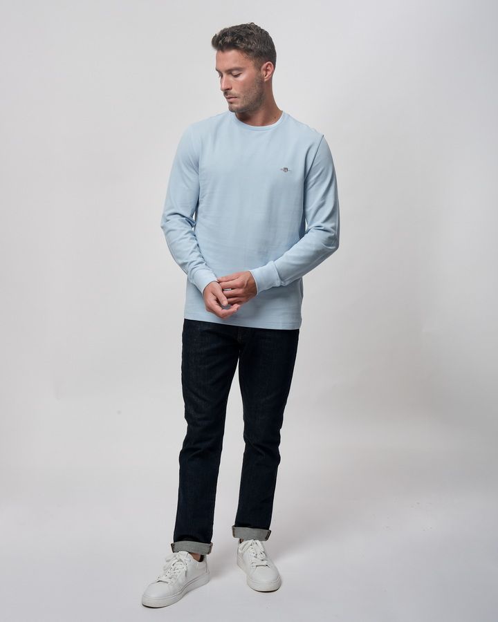 Slim Pique Long Sleeve T-Shirt