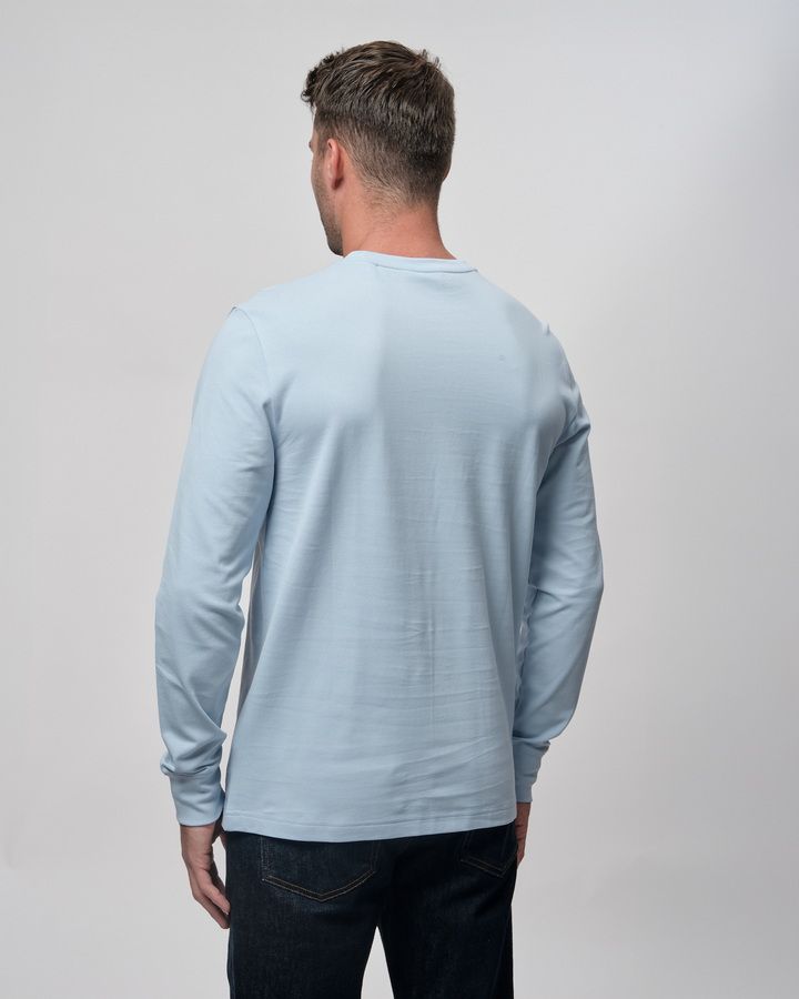 Slim Pique Long Sleeve T-Shirt