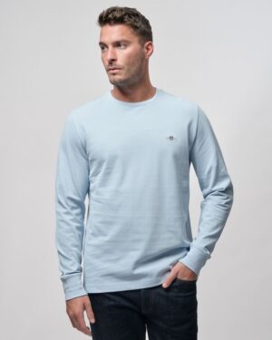 Slim Pique Long Sleeve T-Shirt