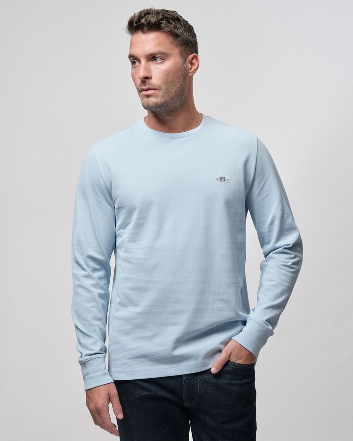 Slim Pique Long Sleeve T-Shirt