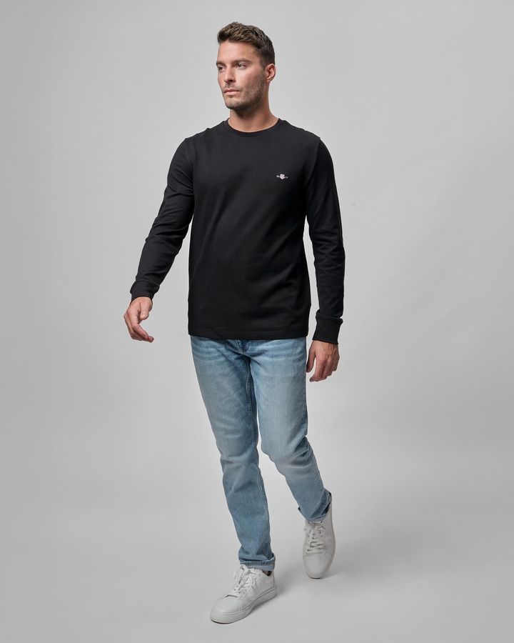 Slim Pique Long Sleeve T-Shirt