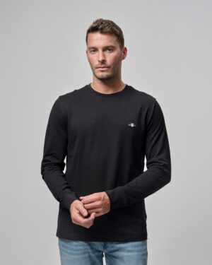 Slim Pique Long Sleeve T-Shirt