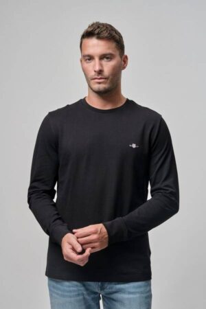 Slim Pique Long Sleeve T-Shirt
