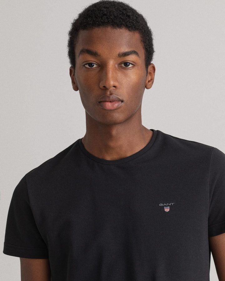 Slim Pique Short Sleeve T-Shirt