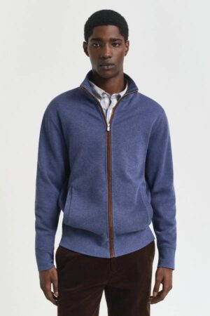 Sacker Rib Zip Cardigan