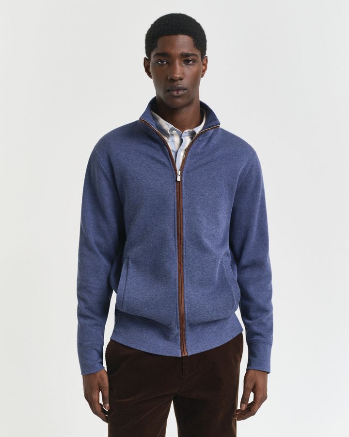 Sacker Rib Zip Cardigan