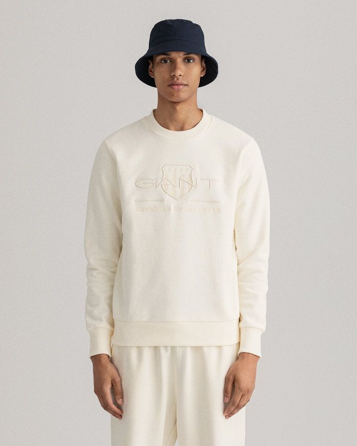 Tonal Archive Shield Crew Neck Sweater
