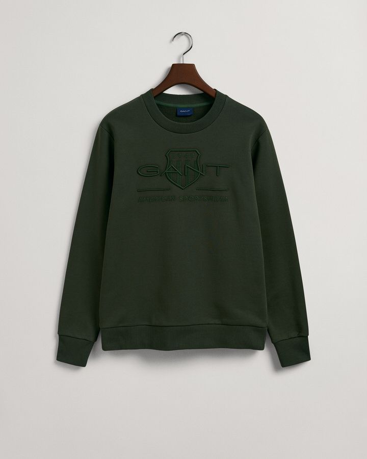 Tonal Archive Shield Crew Neck Sweater