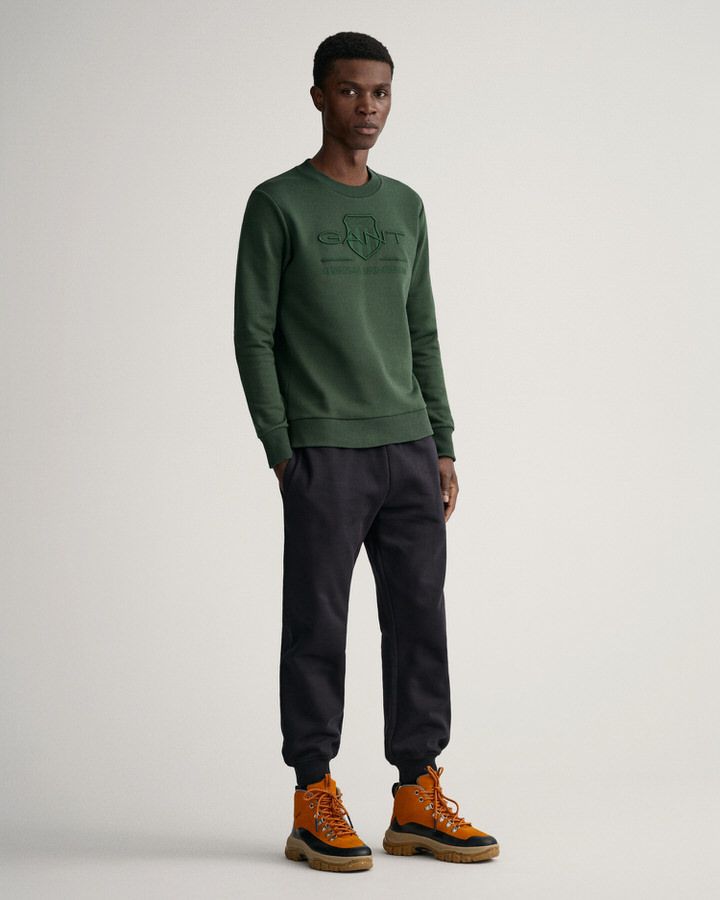 Tonal Archive Shield Crew Neck Sweater