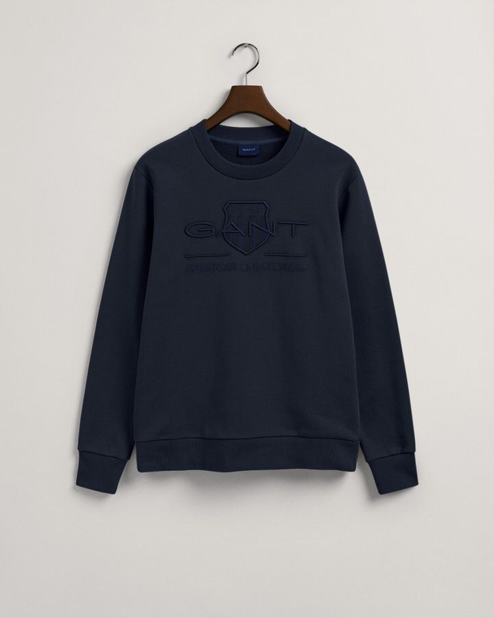Tonal Archive Shield Crew Neck Sweater
