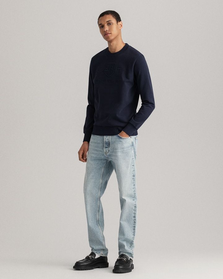 Tonal Archive Shield Crew Neck Sweater