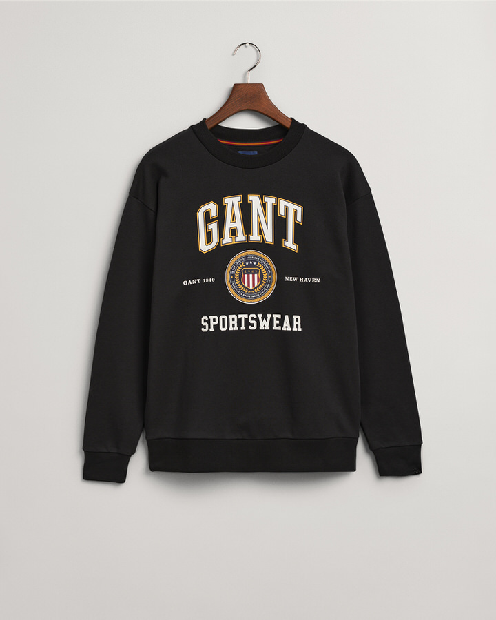 Crest Shield Crew Neck Sweatshirt