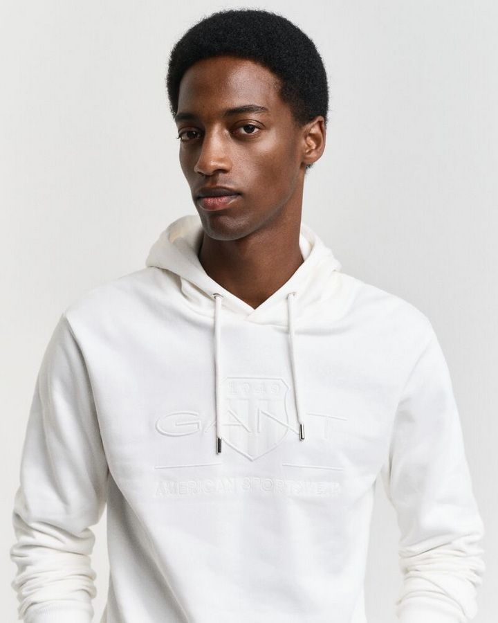 Tonal Archive Shield Hoodie