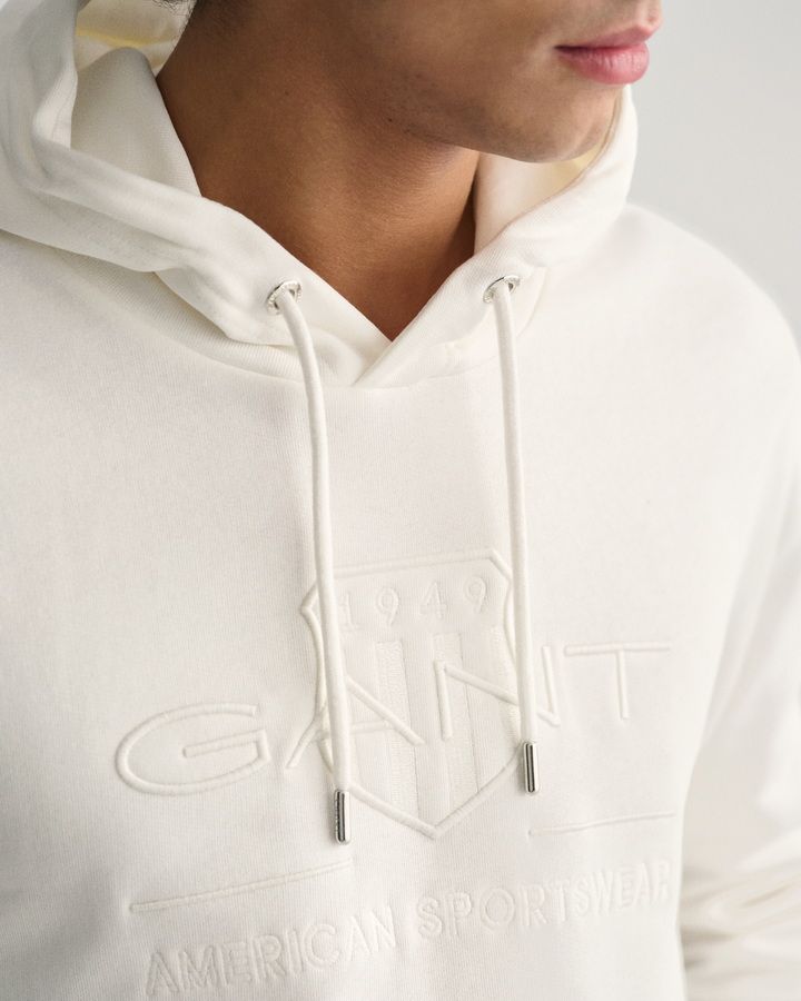 Tonal Archive Shield Hoodie