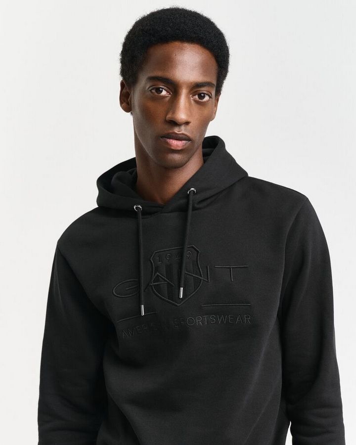 Tonal Archive Shield Hoodie