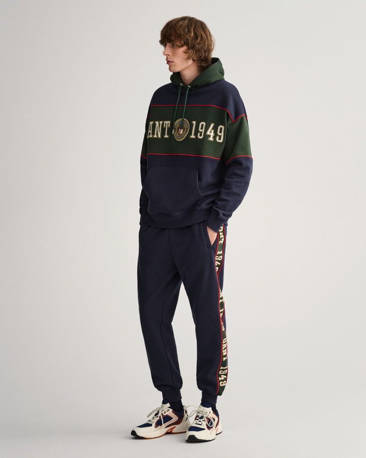 Crest Shield Block Hoodie