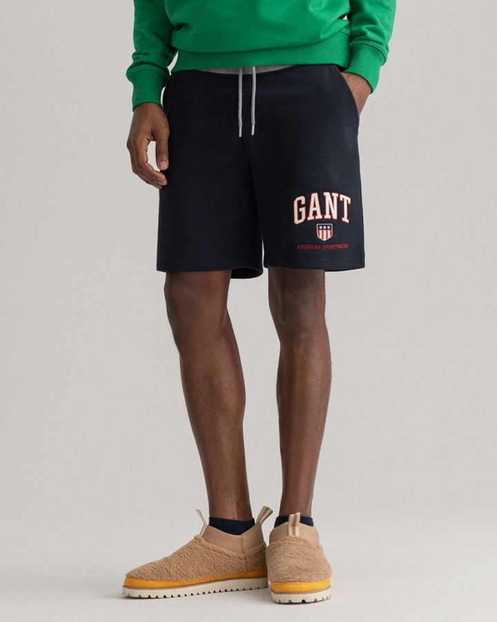 D.2 RETRO SHIELD SWEAT SHORTS