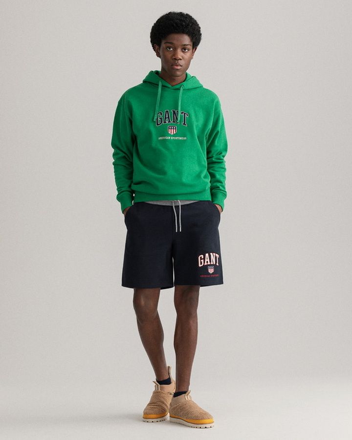 D.2 RETRO SHIELD SWEAT SHORTS