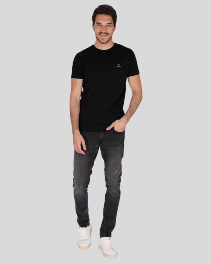 Slim Fit Mercerized Cotton short sleeve T-Shirt