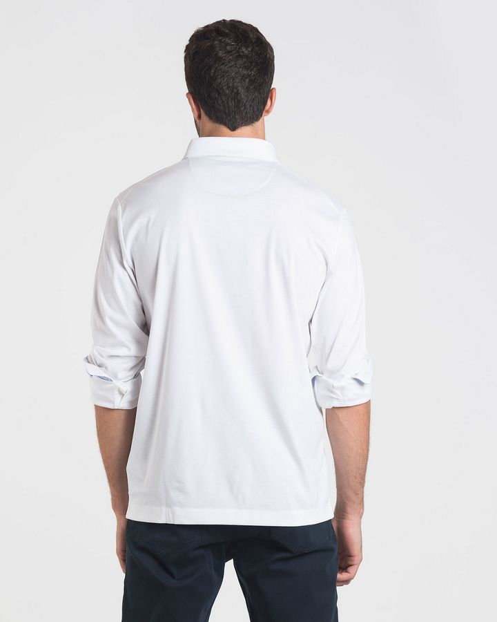 Long Sleeve Mercerized Jersey Rugger