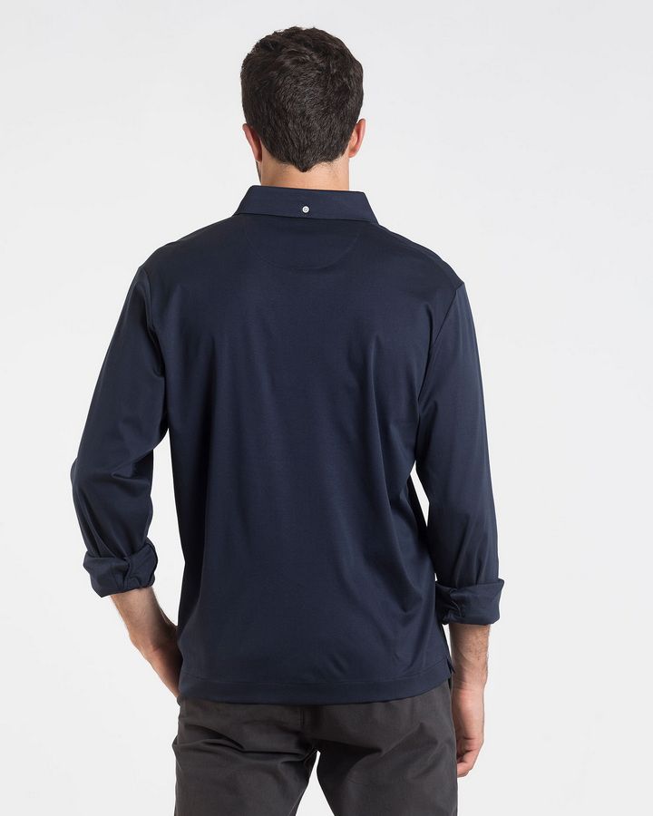 Long Sleeve Mercerized Jersey Rugger