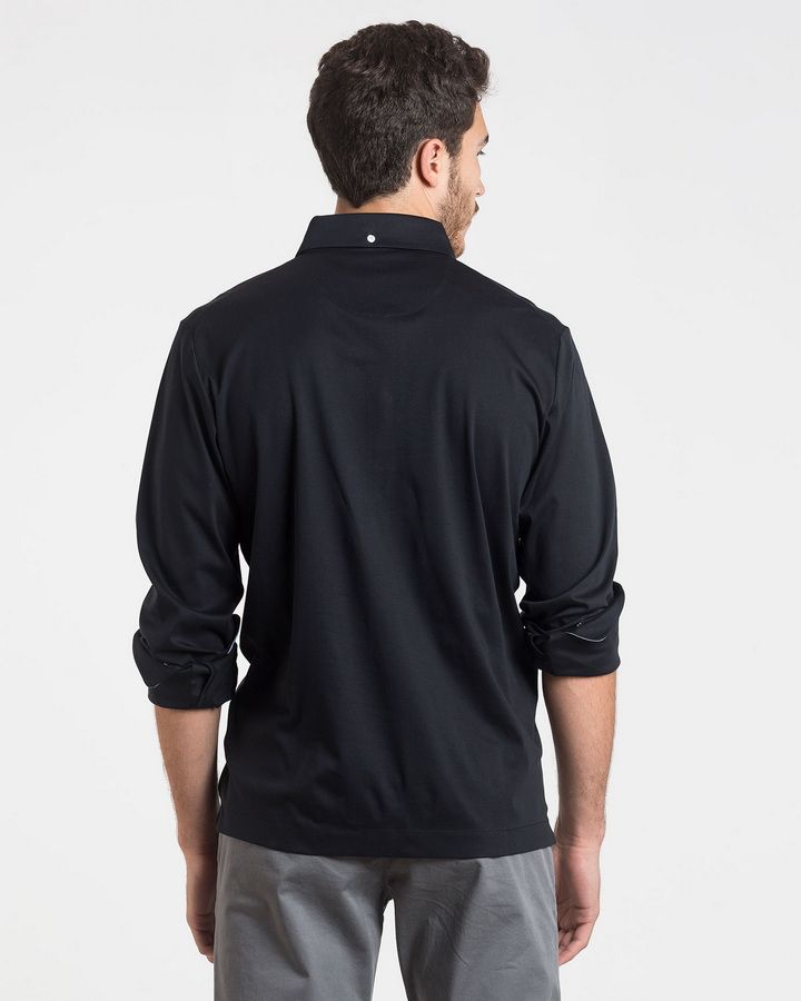 Long Sleeve Mercerized Jersey Rugger