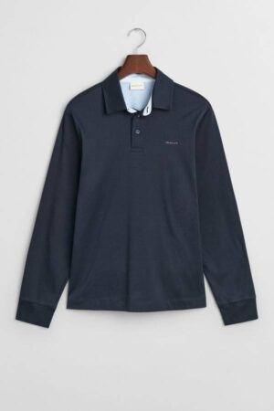 Mercerized Long Sleeve Jersey Polo