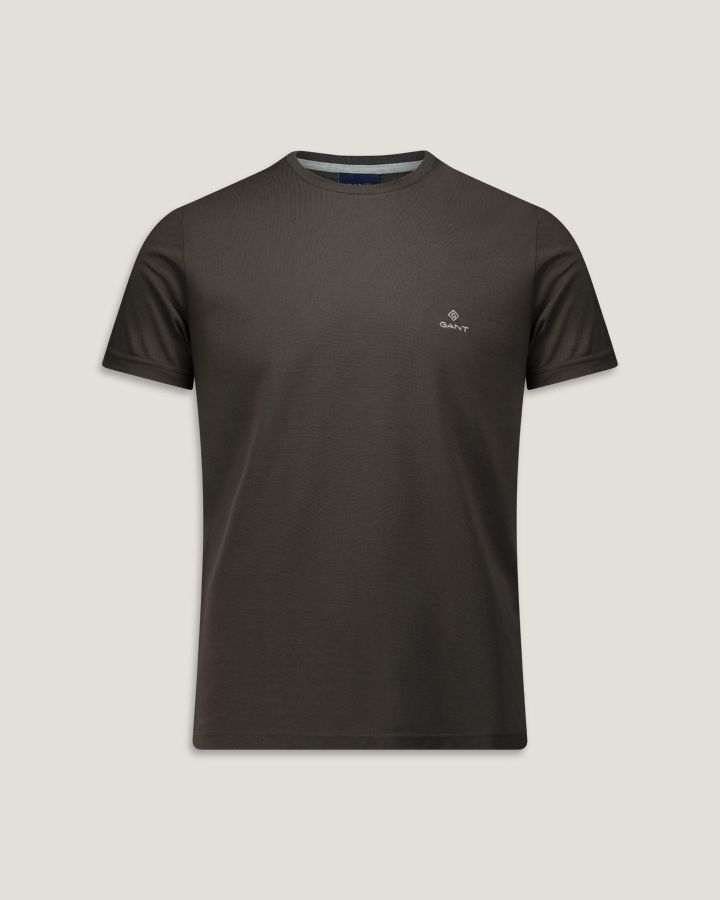 Lock up slim pique short sleeve t-shirt