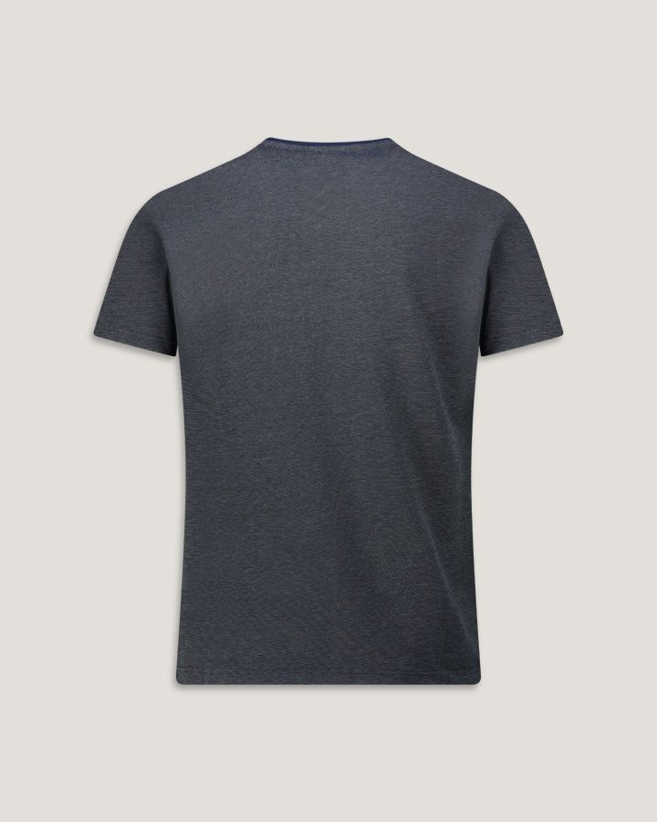 Slim 4-col Oxford ss T-shirt