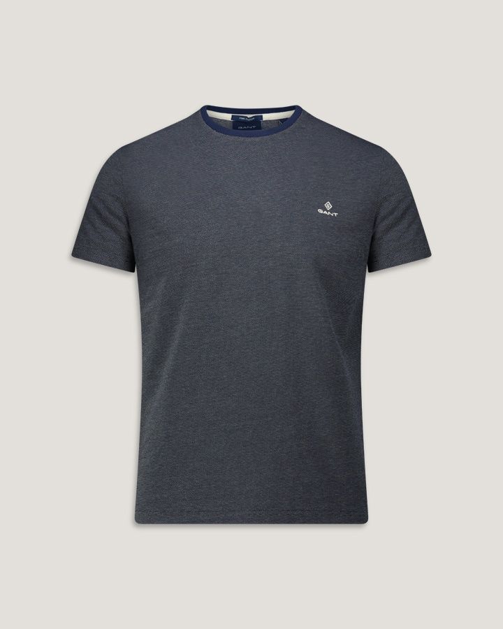 Slim 4-col Oxford ss T-shirt