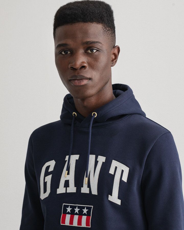 GANT TAG SWEAT HOODIE