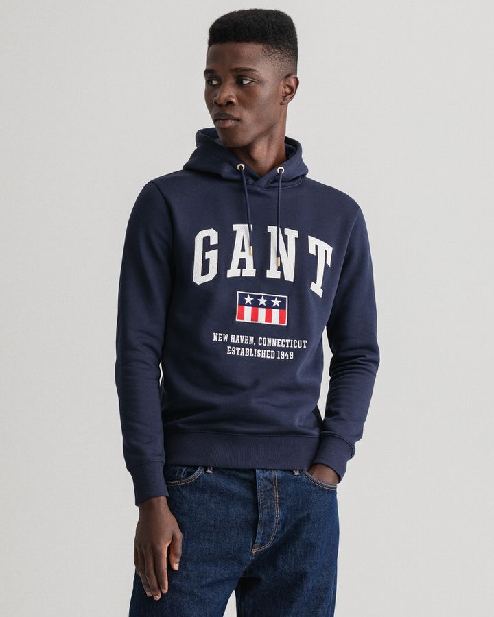 GANT TAG SWEAT HOODIE