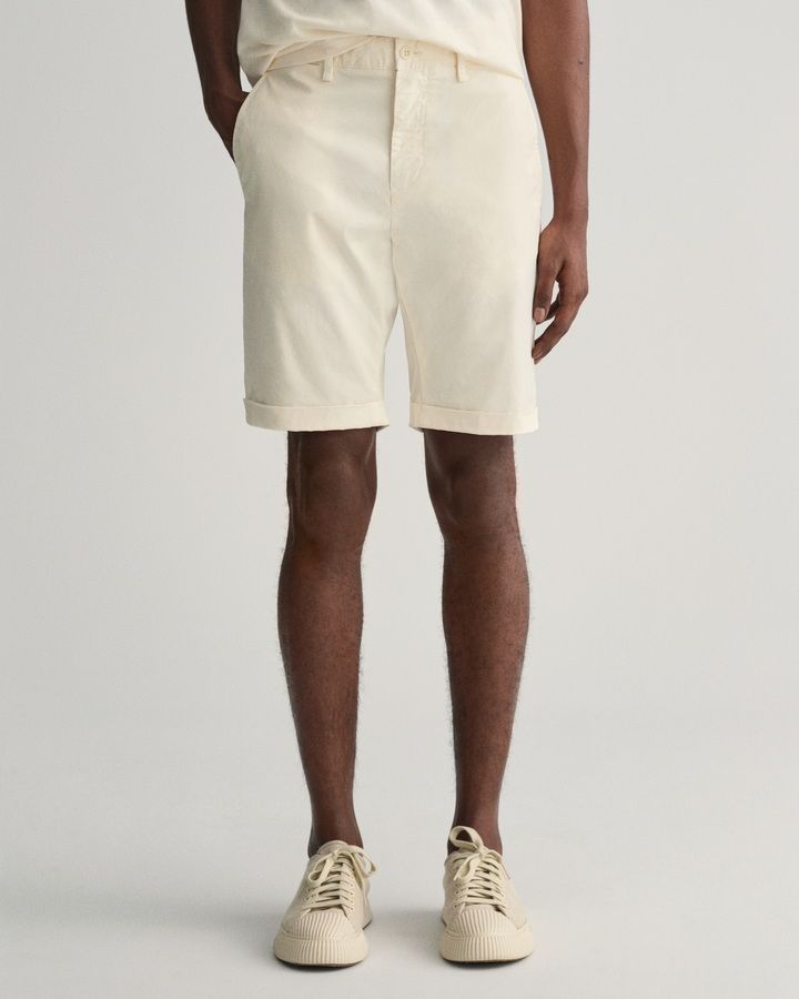 Slim Fit Sunfaded Shorts