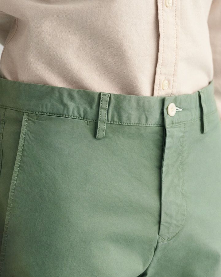 Slim Fit Sunfaded Shorts