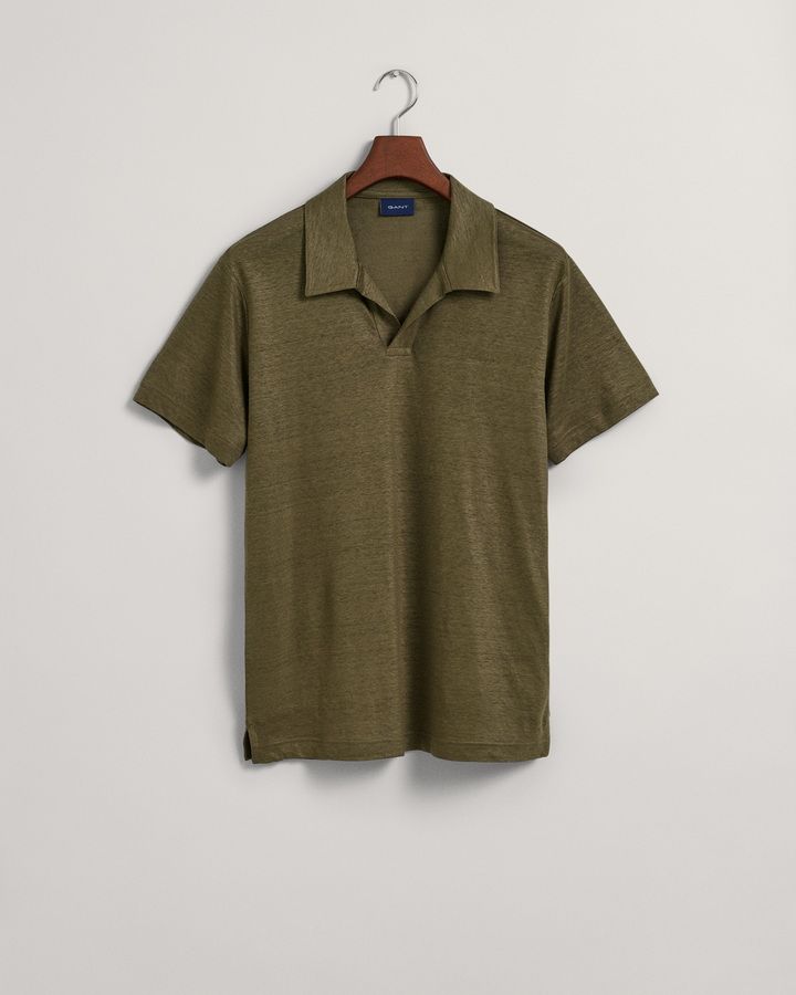 Linen Polo Shirt
