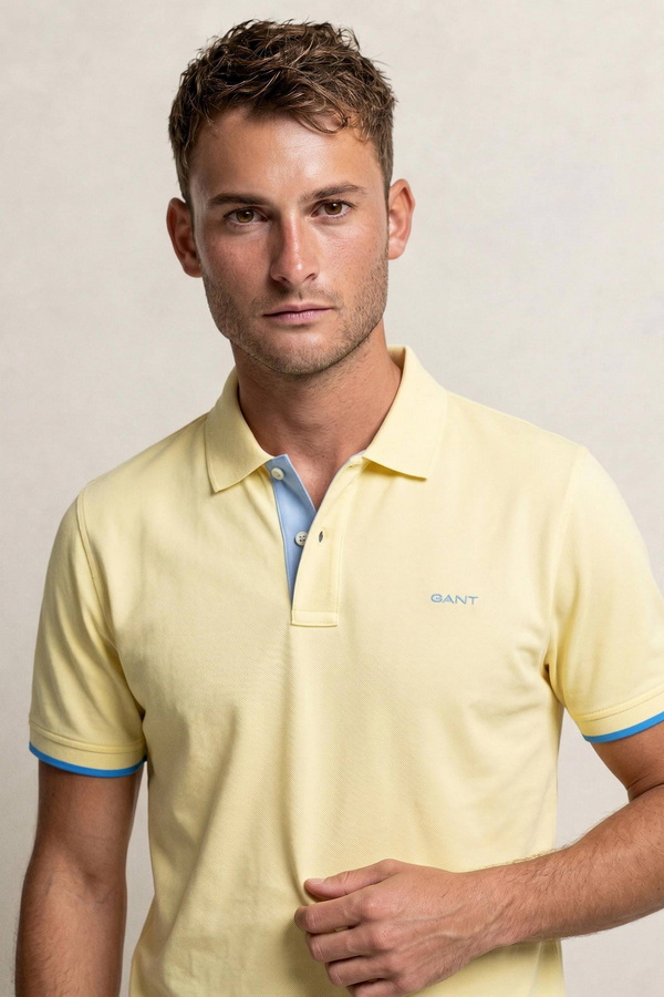 CONTRAST POLO SHIRT