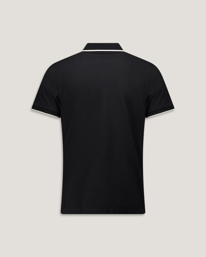 Contrast Tipped pique Polo Shirt