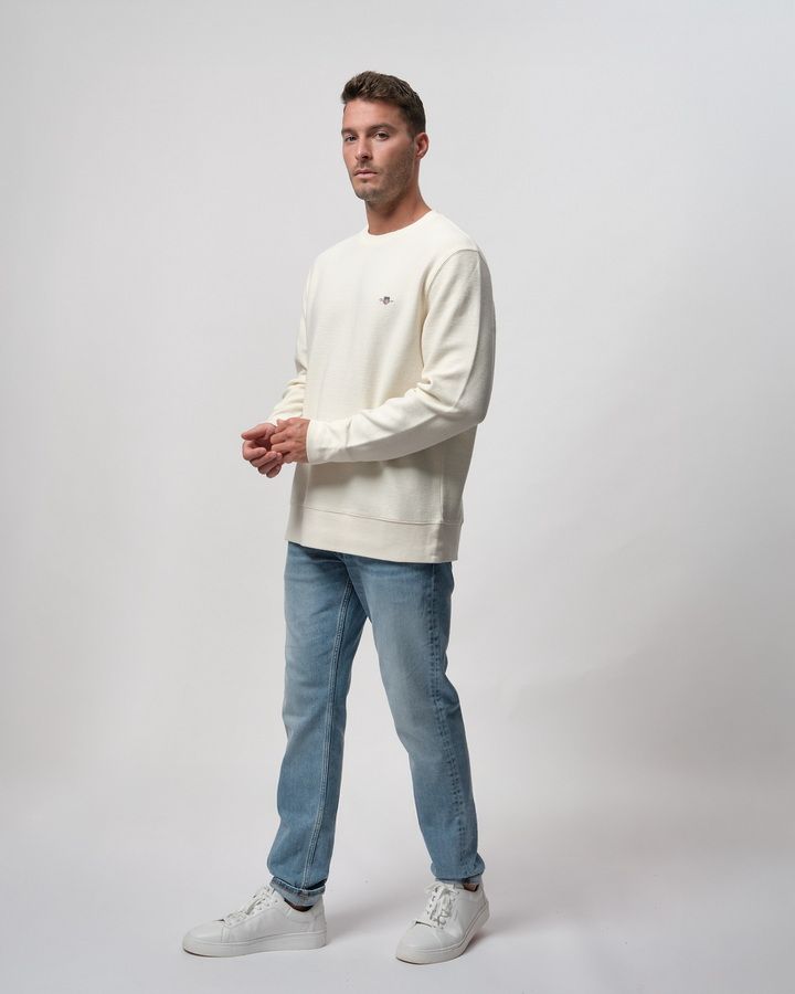 Texture C-Neck Sweat