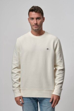 Texture C-Neck Sweat