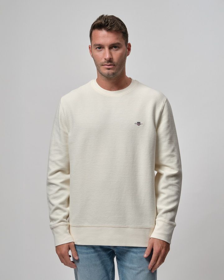 Texture C-Neck Sweat
